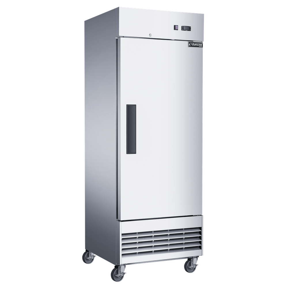 D28EF Compact Single Door Commercial Freezer in Stainless Steel