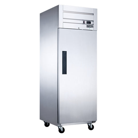D28AR Commercial Single Door Top Mount Refrigerator in Stainless Steel