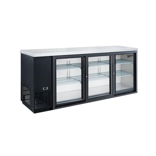 DBB72-S3 3 Door Bar and Beverage Cooler (Sliding Doors)