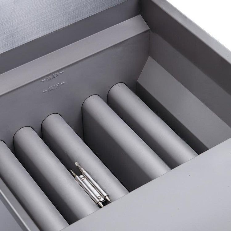 Freidora de gas propano líquido DCF4-LPG con 4 quemadores de tubo