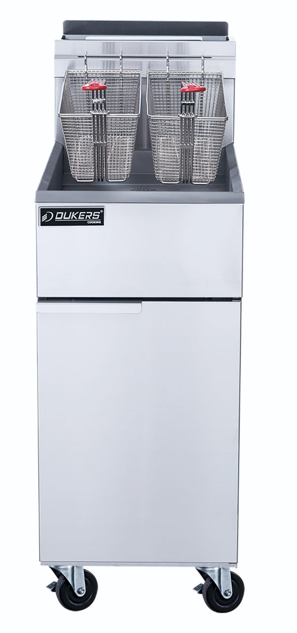 DCF3-NG Natural Gas Fryer with 3 Tube Burners