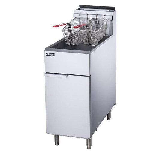DCF4-NG Natural Gas Fryer with 4 Tube Burners