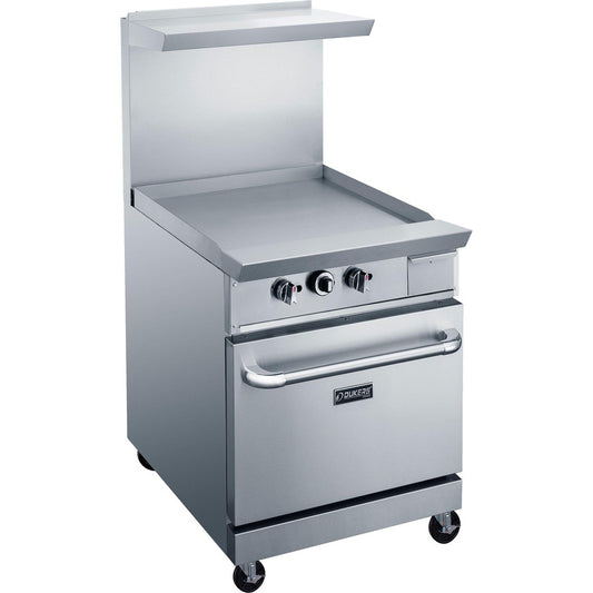 DCR24-GM 24" Gas Range with 24" Griddle
