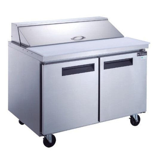 DSP60-16-S2 2 门商用不锈钢食品准备台冰箱