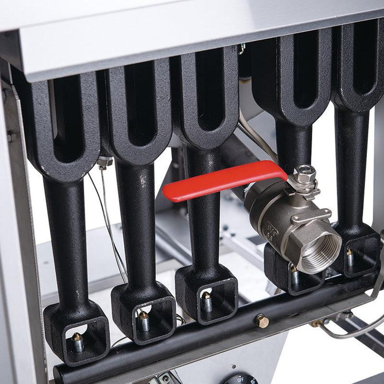 DCF5-LPG Liquid Propane Gas Fryer with 5 Tube Burners