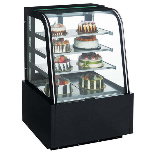 DDM48R-CB 弧形玻璃 48 英寸蛋糕展示柜