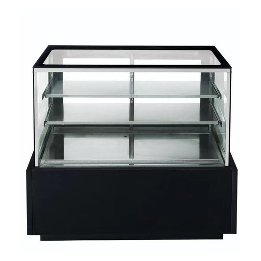DDM48R - 直形玻璃 48 英寸蛋糕展示柜