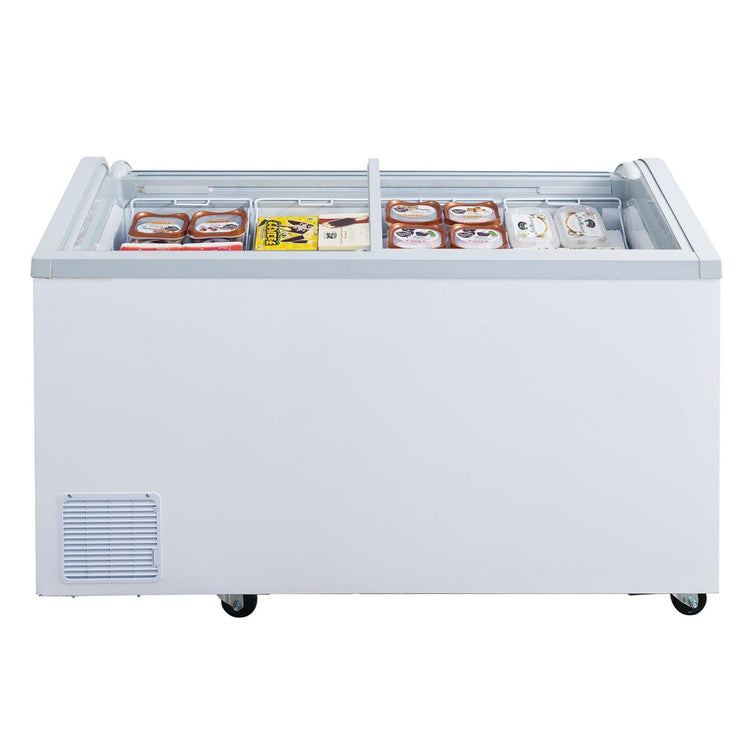 Congelador horizontal comercial WD-500Y en blanco