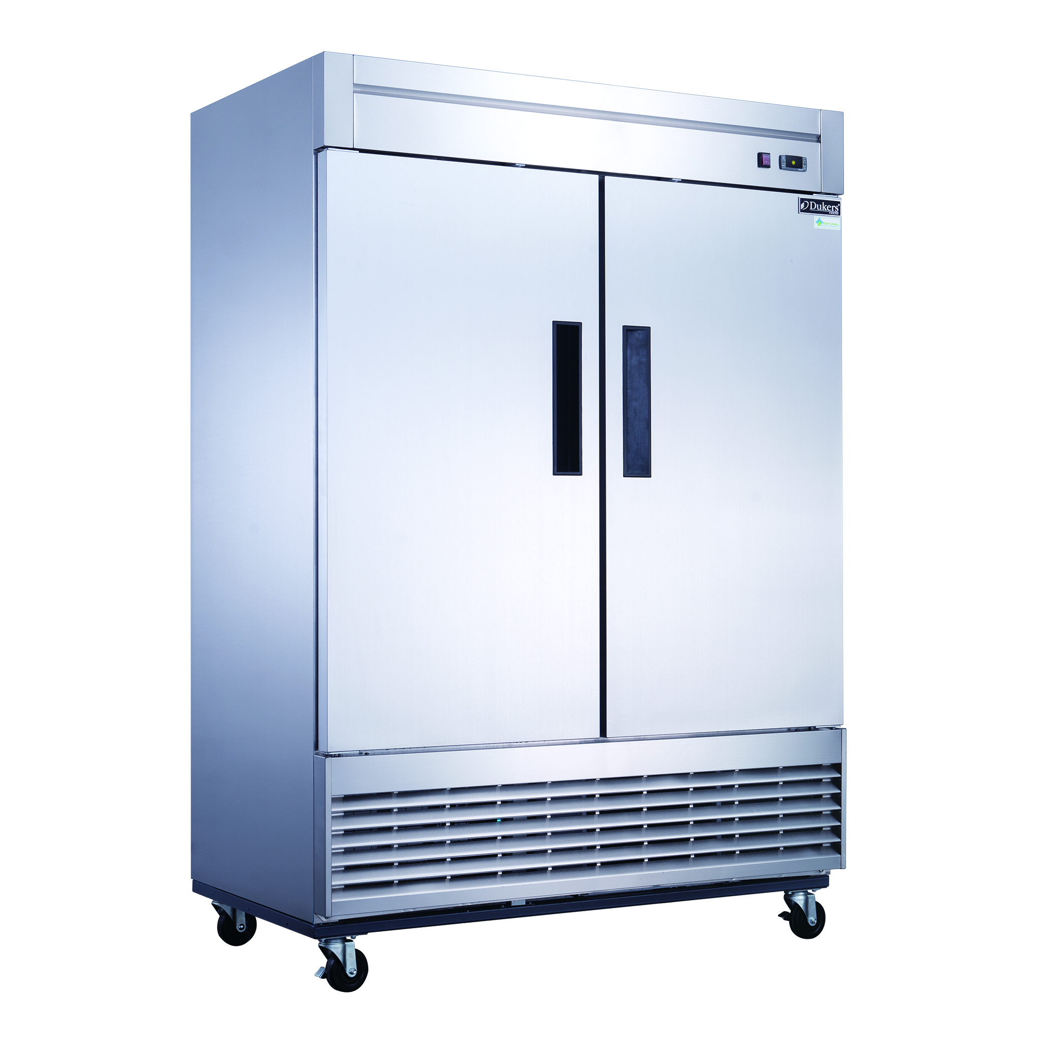 D55F 40.7 cu. ft. 2Door Commercial Freezer in Stainless Steel Dukers Appliance Co., USA Ltd